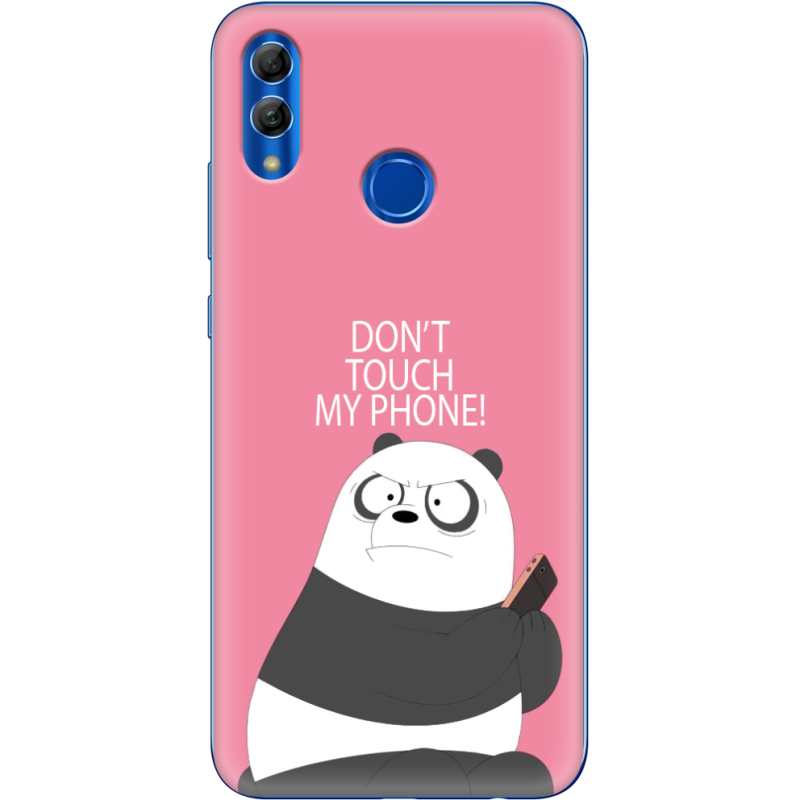 Чехол Uprint Honor 10 Lite Dont Touch My Phone Panda