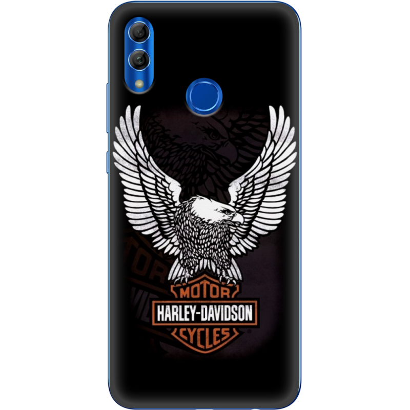 Чехол Uprint Honor 10 Lite Harley Davidson and eagle