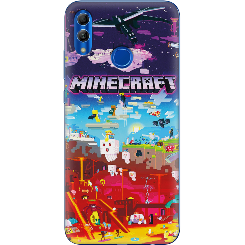 Чехол Uprint Honor 10 Lite Minecraft World Beyond