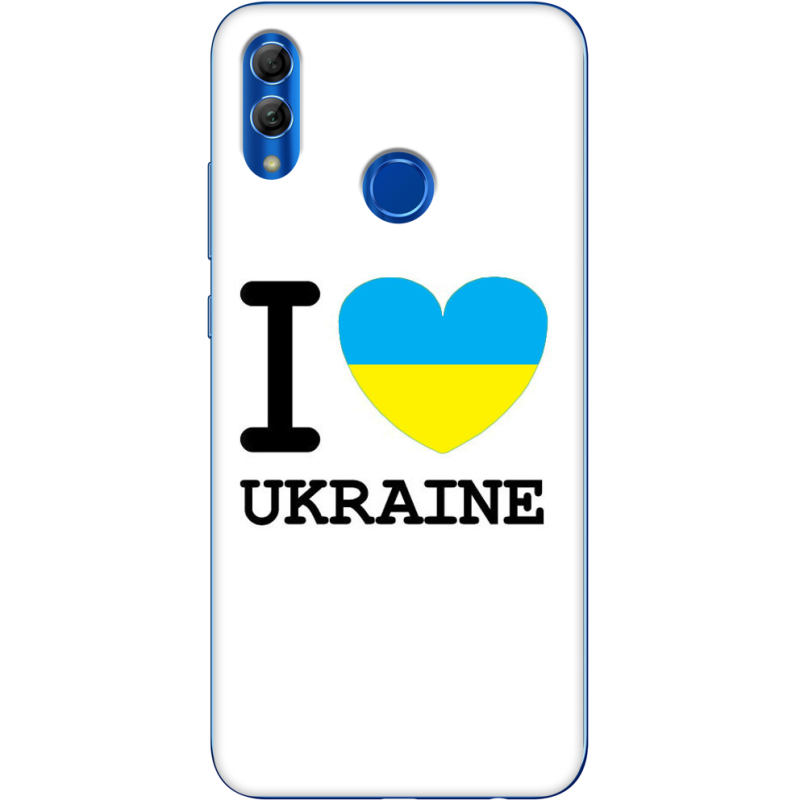 Чехол Uprint Honor 10 Lite I love Ukraine