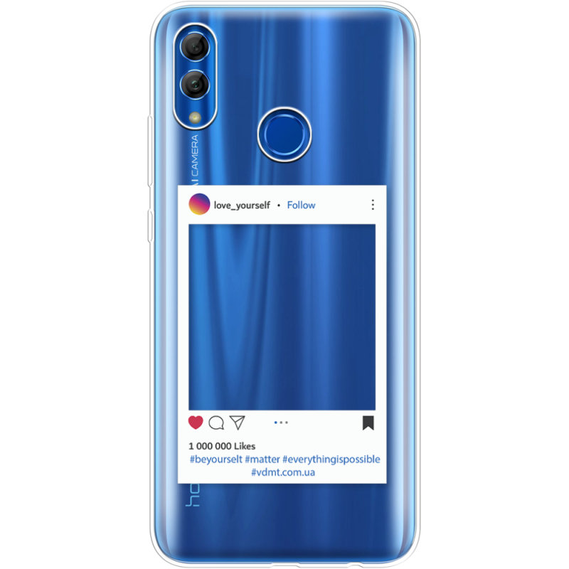 Прозрачный чехол Uprint Honor 10 Lite Insta