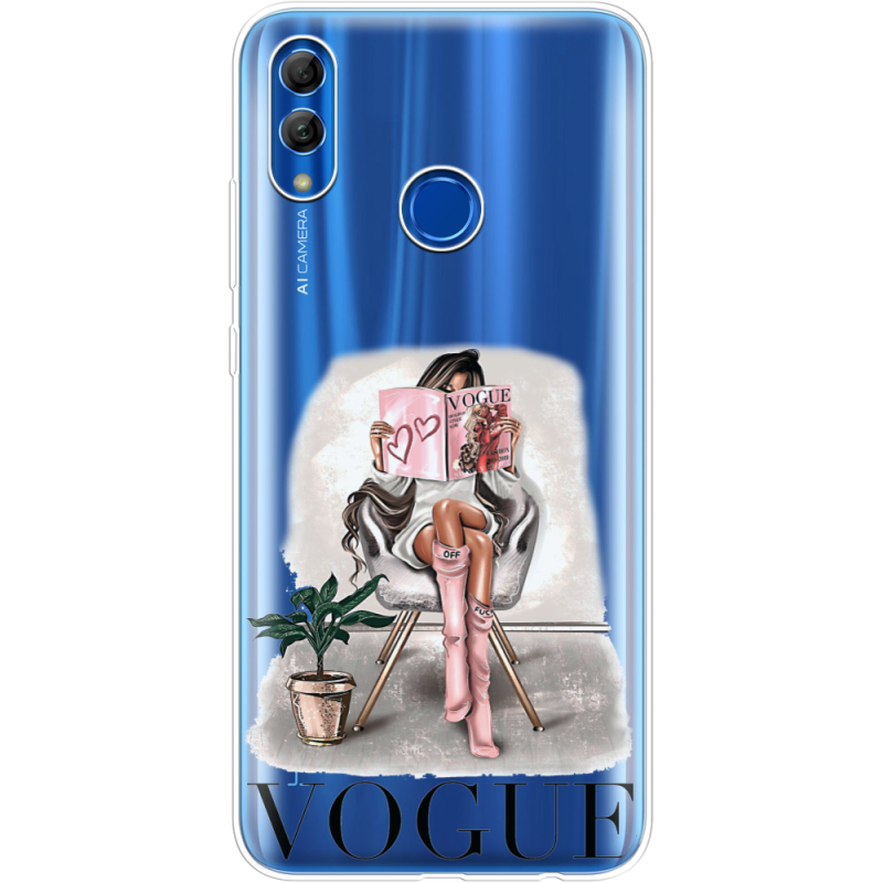 Прозрачный чехол Uprint Honor 10 Lite VOGUE