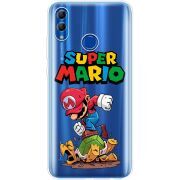 Прозрачный чехол Uprint Honor 10 Lite Super Mario
