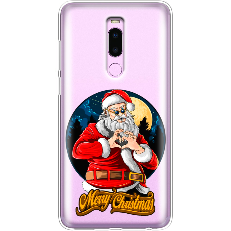 Прозрачный чехол Uprint Meizu Note 8 (M8 Note) Cool Santa