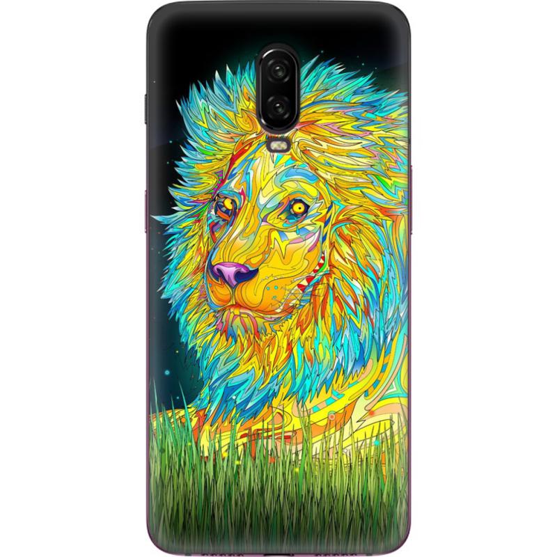 Чехол Uprint OnePlus 6T Moonlight Lion