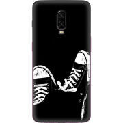 Чехол Uprint OnePlus 6T Black Sneakers