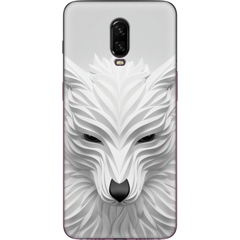 Чехол Uprint OnePlus 6T White Wolf