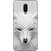 Чехол Uprint OnePlus 6T White Wolf