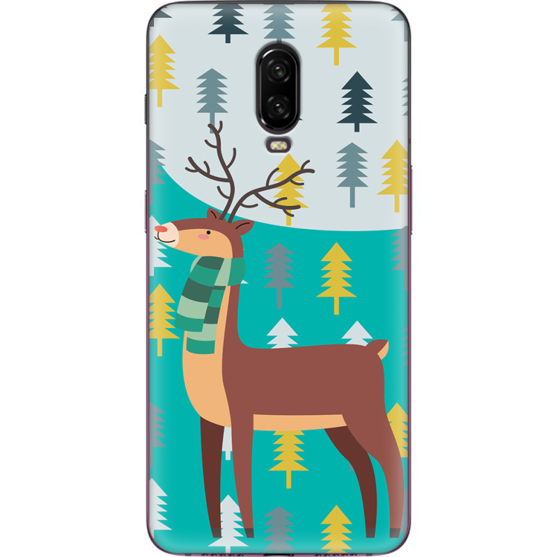 Чехол Uprint OnePlus 6T Foresty Deer