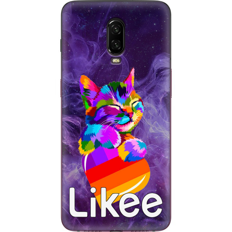 Чехол Uprint OnePlus 6T Likee Cat