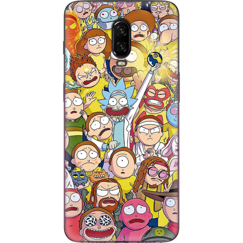 Чехол Uprint OnePlus 6T Rick and Morty
