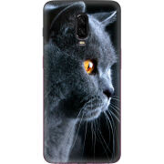 Чехол Uprint OnePlus 6T English cat