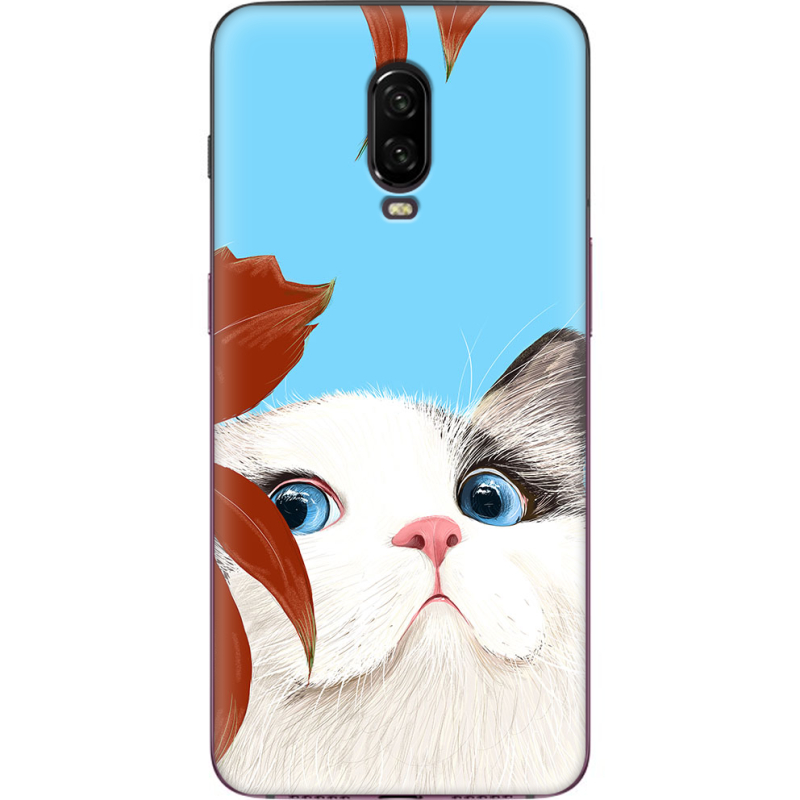Чехол Uprint OnePlus 6T Wondering Cat
