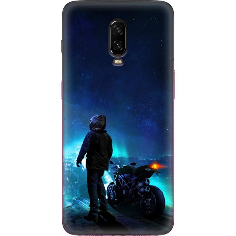 Чехол Uprint OnePlus 6T Motorcyclist