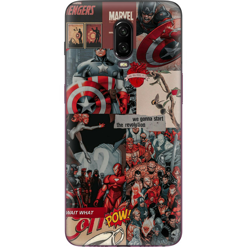 Чехол Uprint OnePlus 6T Marvel Avengers