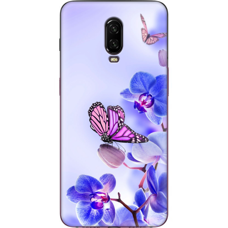 Чехол Uprint OnePlus 6T Orchids and Butterflies