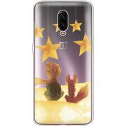 Прозрачный чехол Uprint OnePlus 6T Little Prince