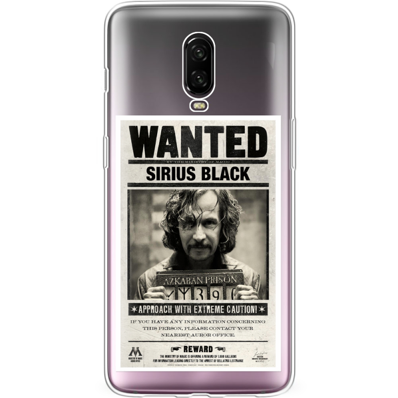 Прозрачный чехол Uprint OnePlus 6T Sirius Black