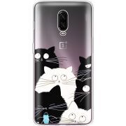 Прозрачный чехол Uprint OnePlus 6T 