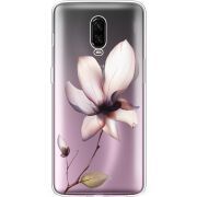 Прозрачный чехол Uprint OnePlus 6T Magnolia