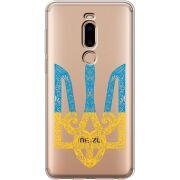 Прозрачный чехол Uprint Meizu M8 Gold Trident