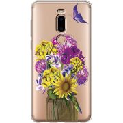 Прозрачный чехол Uprint Meizu M8 My Bouquet