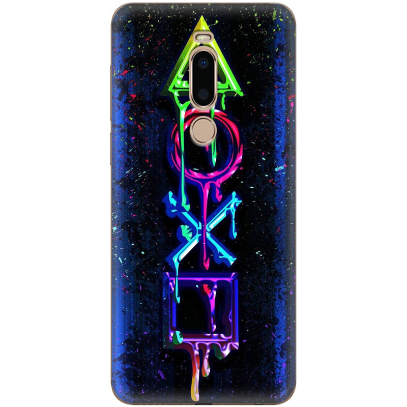 Чехол Uprint Meizu M8 Graffiti symbols