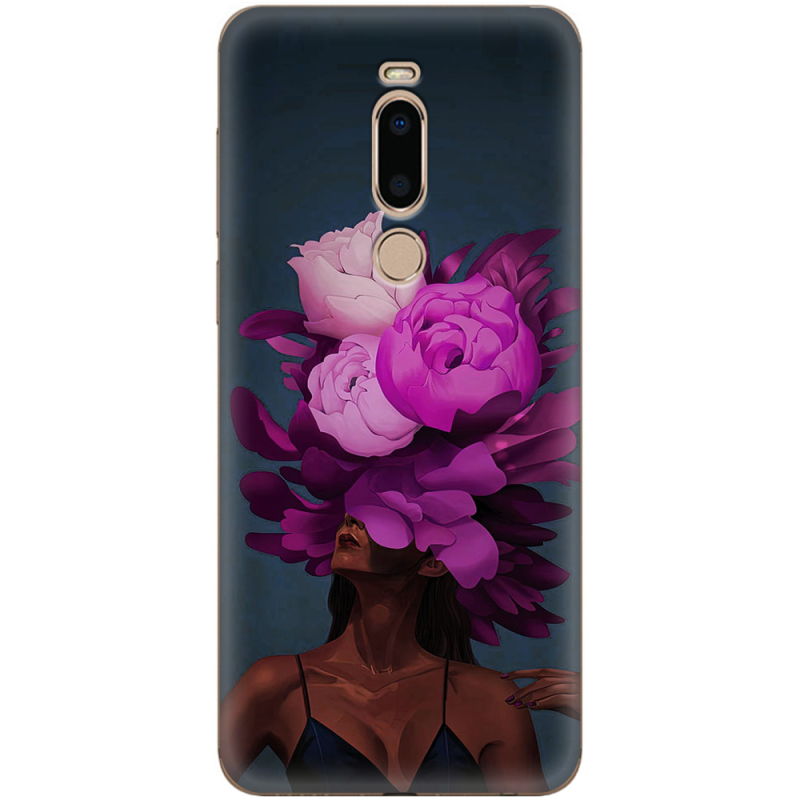 Чехол Uprint Meizu M8 Exquisite Purple Flowers