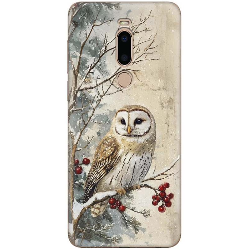 Чехол Uprint Meizu M8 Christmas Owl
