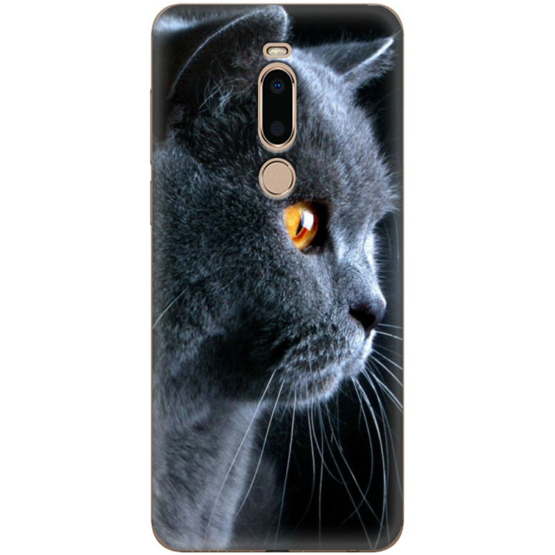 Чехол Uprint Meizu M8 English cat