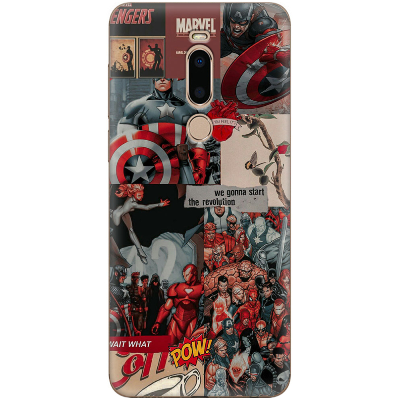 Чехол Uprint Meizu M8 Marvel Avengers