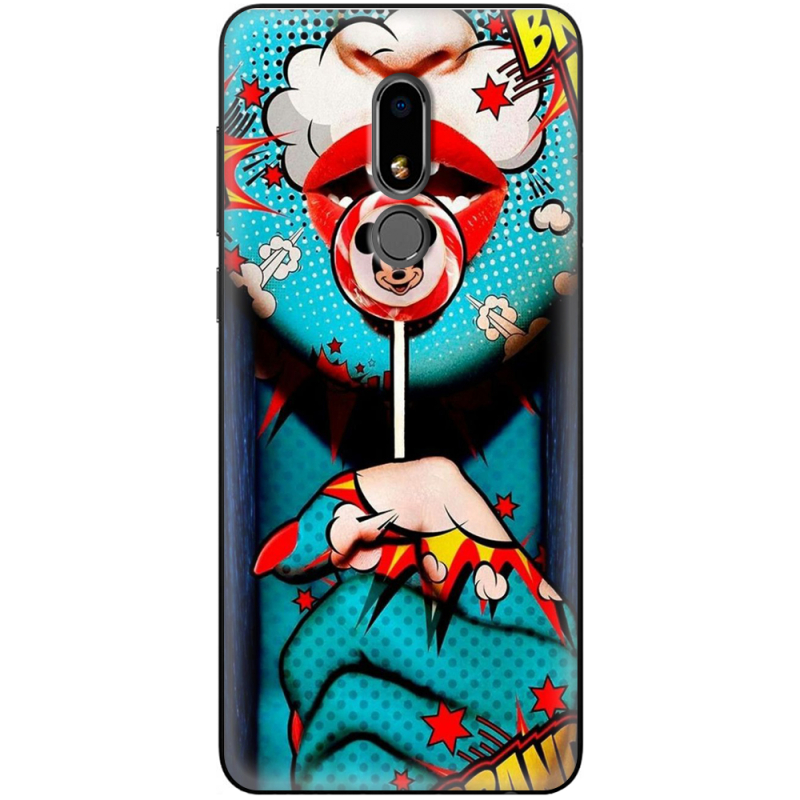 Чехол Uprint Meizu M8 Lite Girl Pop Art