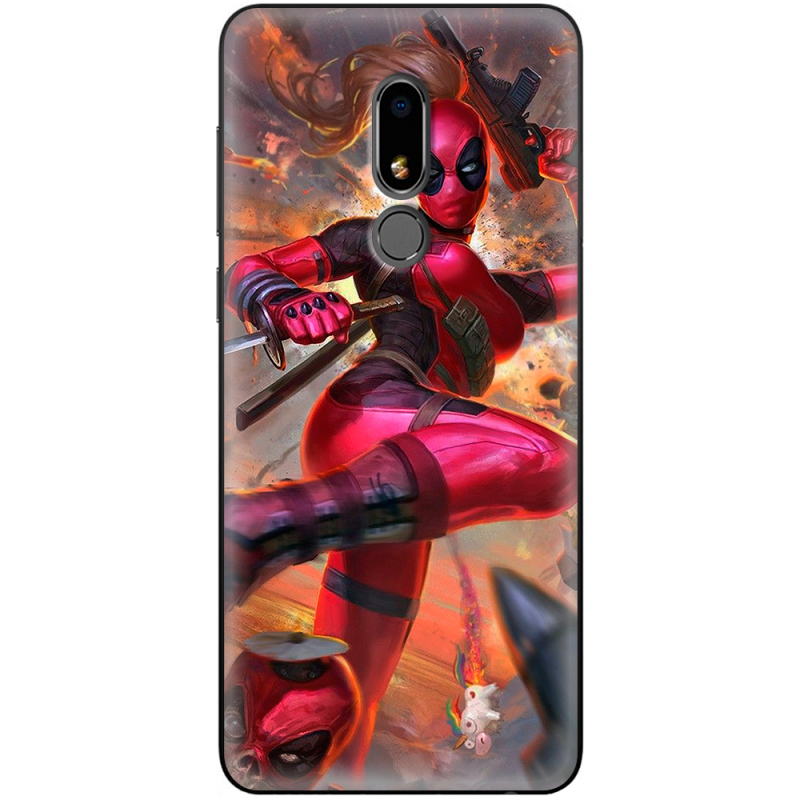 Чехол Uprint Meizu M8 Lite Woman Deadpool