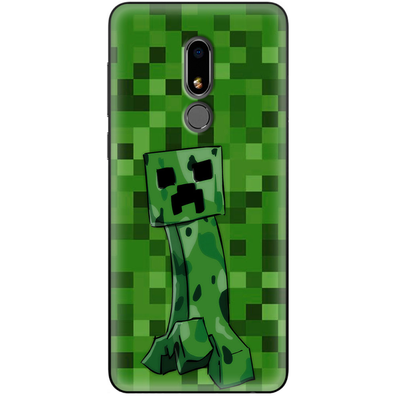 Чехол Uprint Meizu M8 Lite Minecraft Creeper