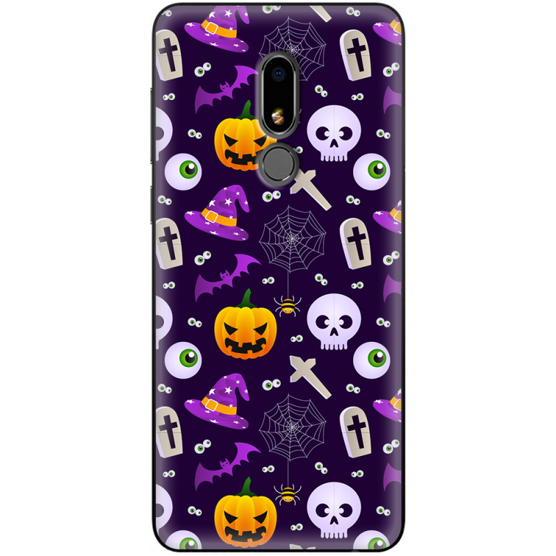 Чехол Uprint Meizu M8 Lite Halloween Purple Mood