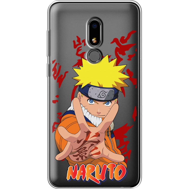 Прозрачный чехол Uprint Meizu M8 Lite Naruto