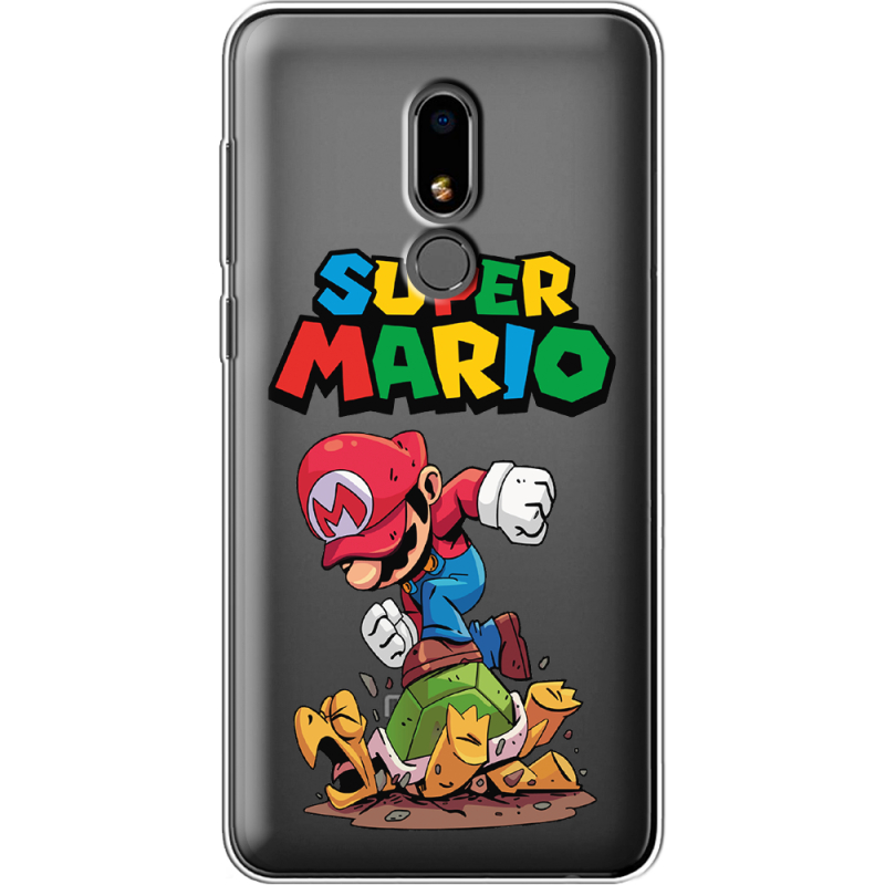 Прозрачный чехол Uprint Meizu M8 Lite Super Mario