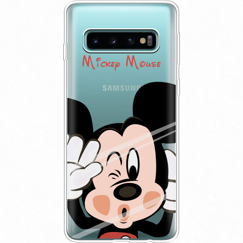 Прозрачный чехол Uprint Samsung G973 Galaxy S10 Mister M