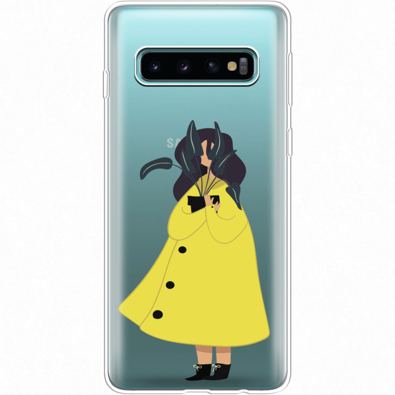 Прозрачный чехол Uprint Samsung G973 Galaxy S10 Just a Girl