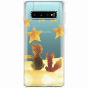 Прозрачный чехол Uprint Samsung G973 Galaxy S10 Little Prince