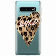 Прозрачный чехол Uprint Samsung G973 Galaxy S10 Wild Love