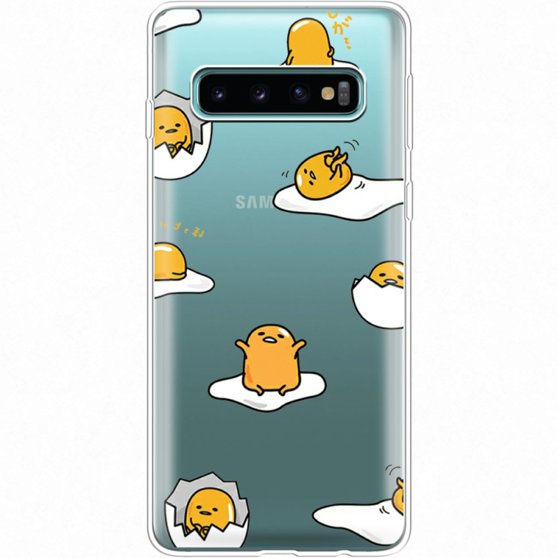 Прозрачный чехол Uprint Samsung G973 Galaxy S10 Gudetama