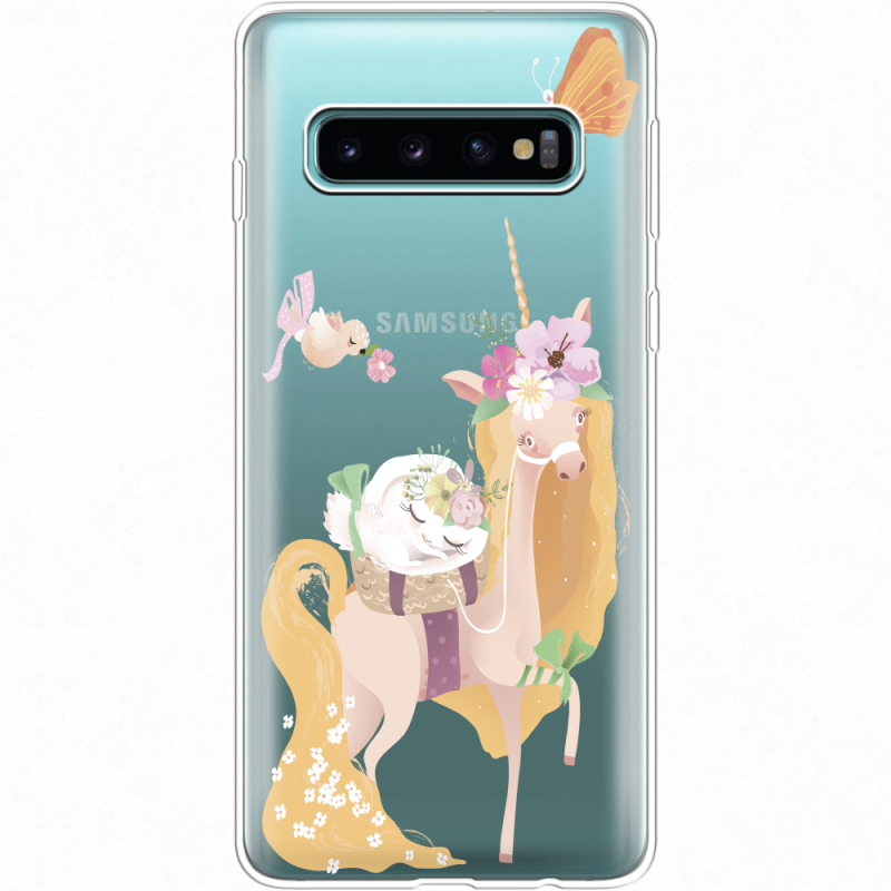 Прозрачный чехол Uprint Samsung G973 Galaxy S10 Uni Blonde