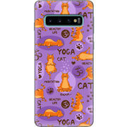 Чехол Uprint Samsung G973 Galaxy S10 Yoga Cat