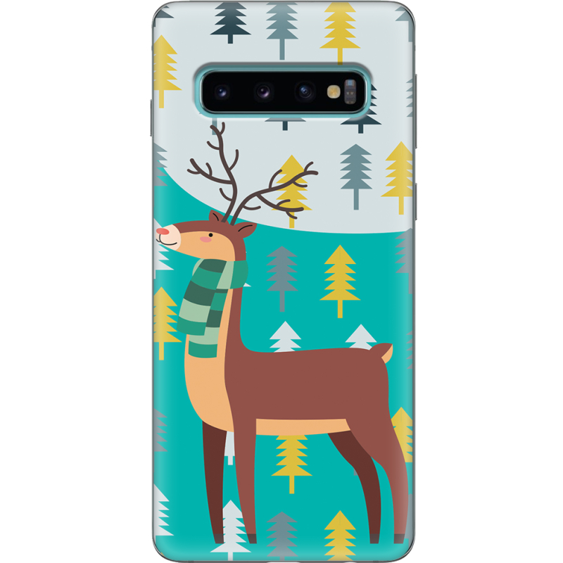 Чехол Uprint Samsung G973 Galaxy S10 Foresty Deer