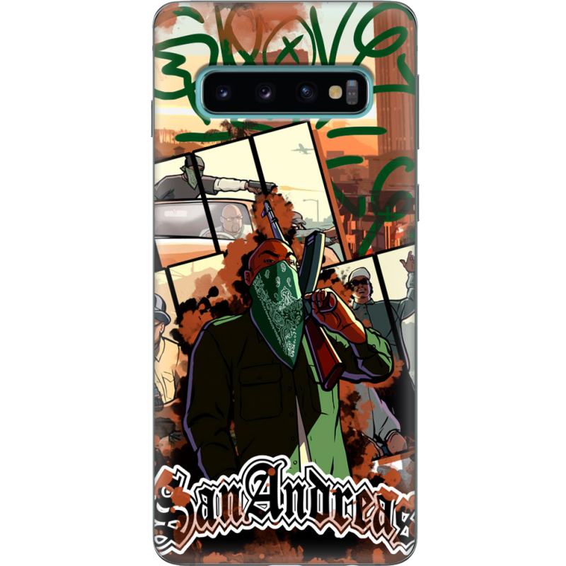 Чехол Uprint Samsung G973 Galaxy S10 GTA San Andreas