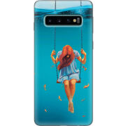 Чехол Uprint Samsung G973 Galaxy S10 Girl In The Sea