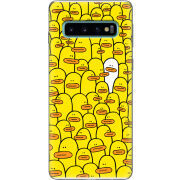 Чехол Uprint Samsung G973 Galaxy S10 Yellow Ducklings