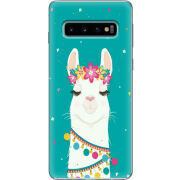Чехол Uprint Samsung G973 Galaxy S10 Cold Llama
