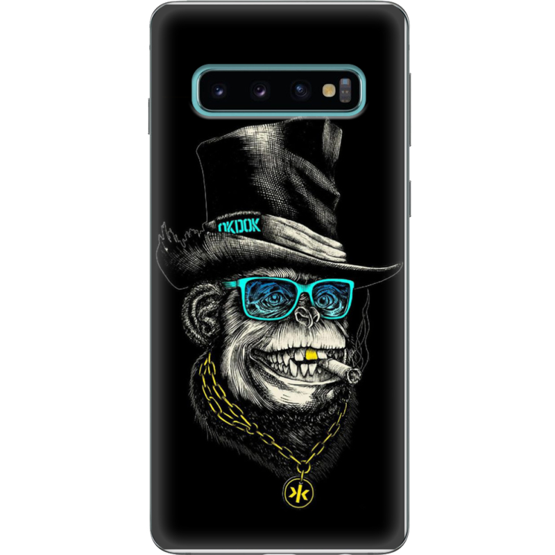 Чехол Uprint Samsung G973 Galaxy S10 Rich Monkey